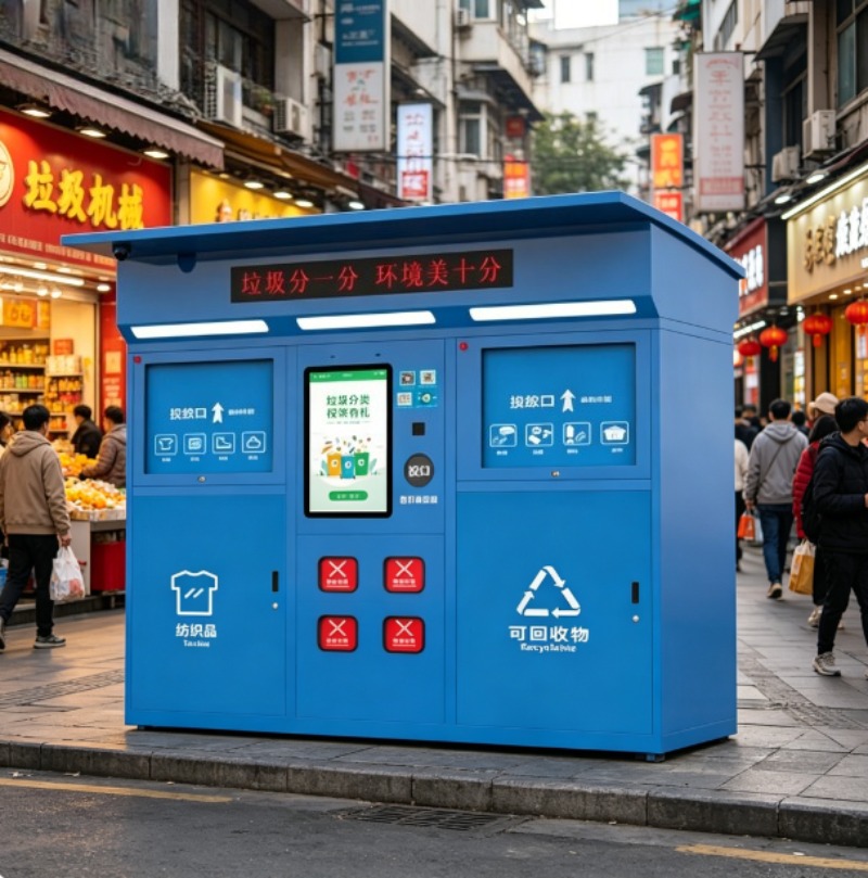 Vending Machine Qr Code - Máquina de Venda Reversa para Resíduos
