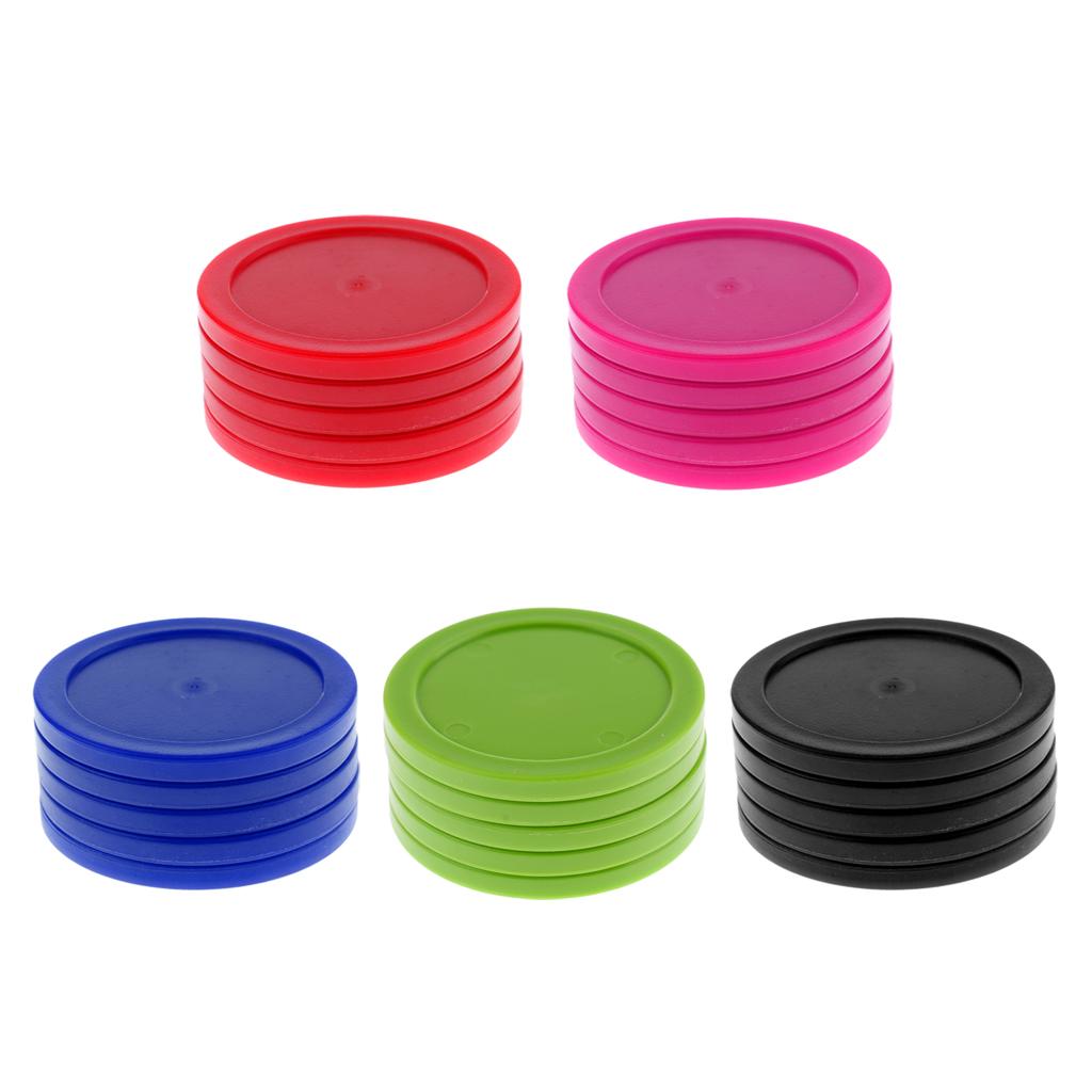 Air Hockey Table - Pacote de 5 discos de substituição