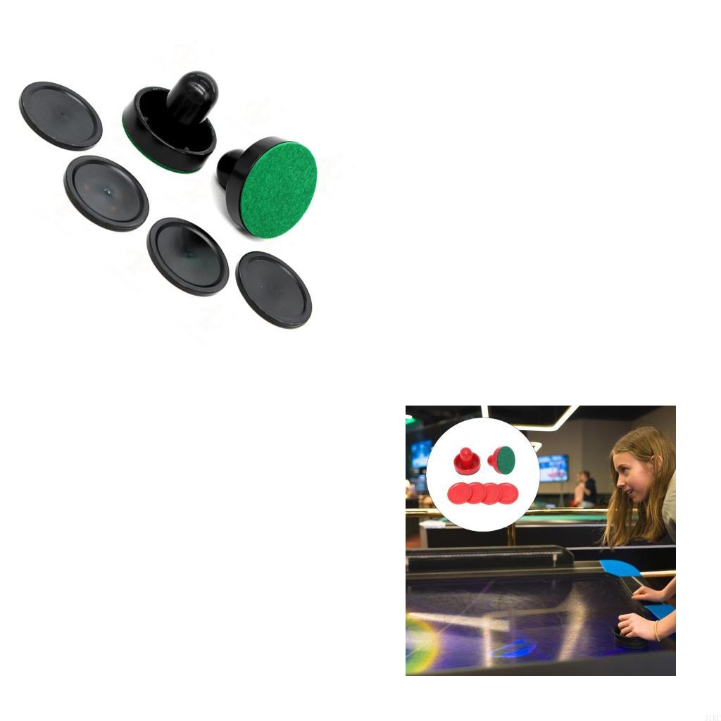 Air Hockey Table - Conjunto empurrador hóquei remo hóquei ar