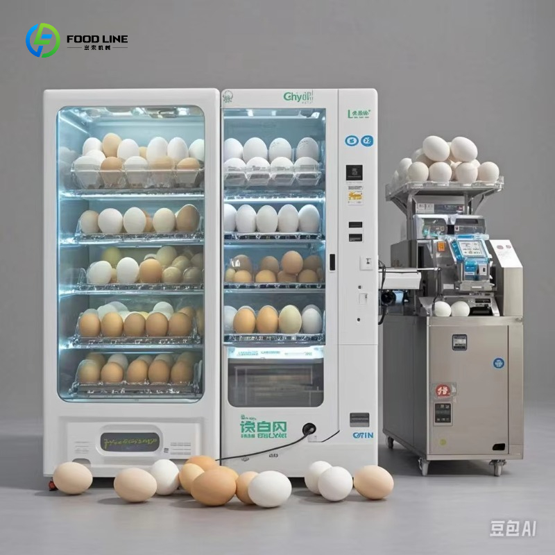 Commercial Vending Machine - Máquina de Venda Automática de Ovos