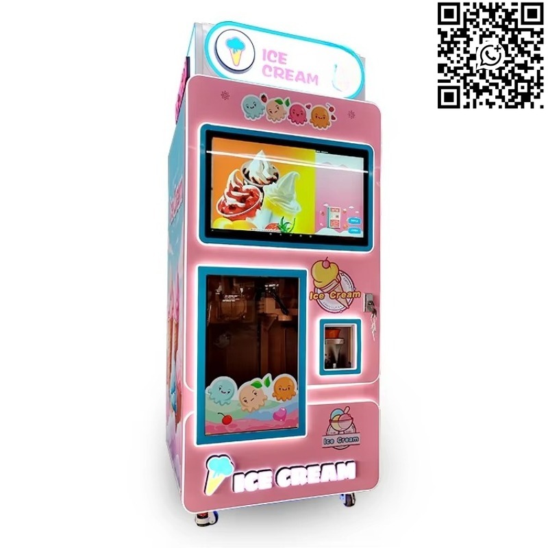 Vending Machine Qr Code - Máquina de Venda Automática de Sorvete