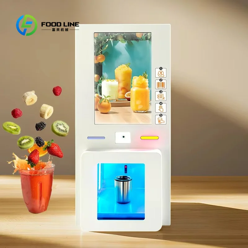 Vending Machine Qr Code - Máquina de Venda Automática de Smoothies