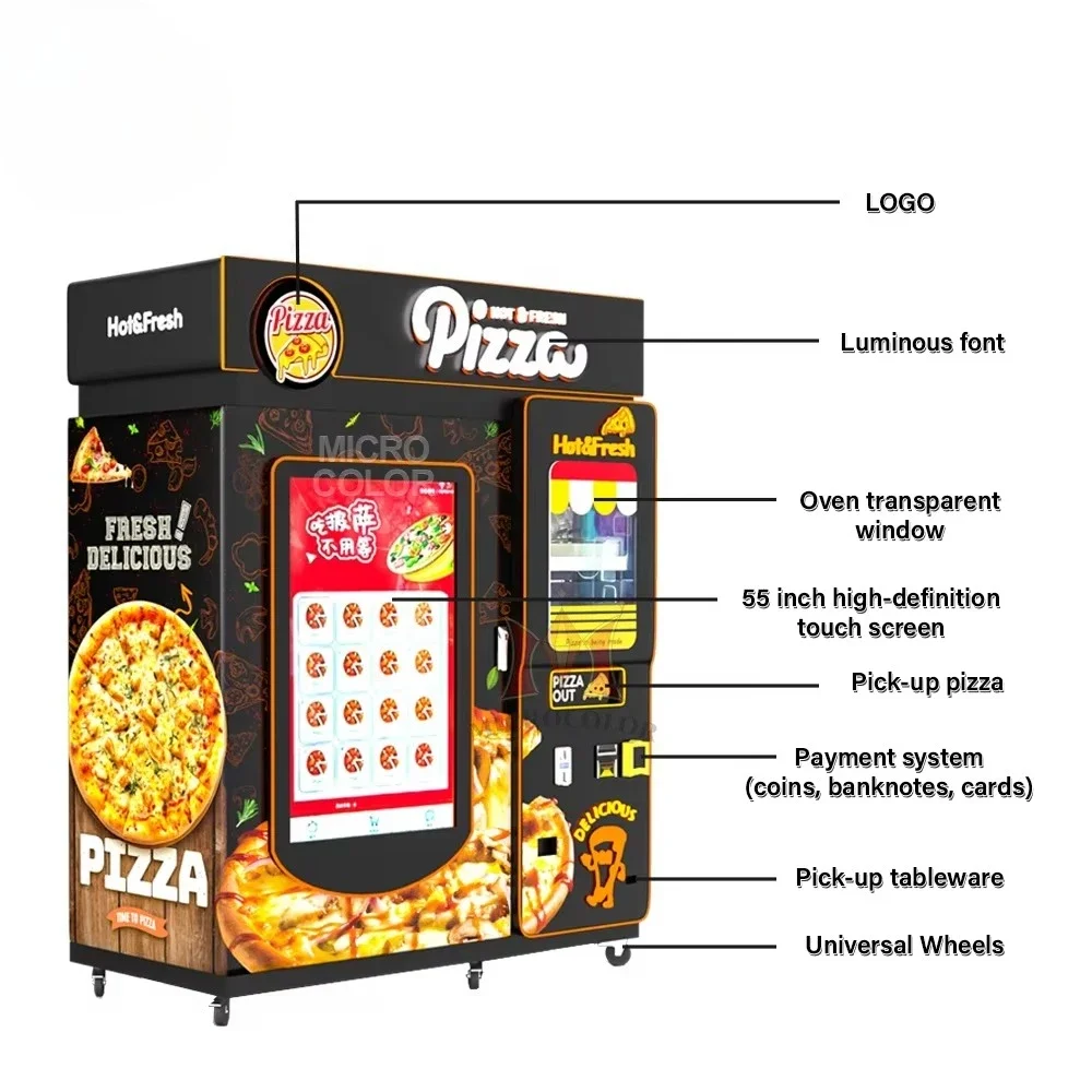 Commercial Vending Machine - Máquina de Venda Automática de Pizza