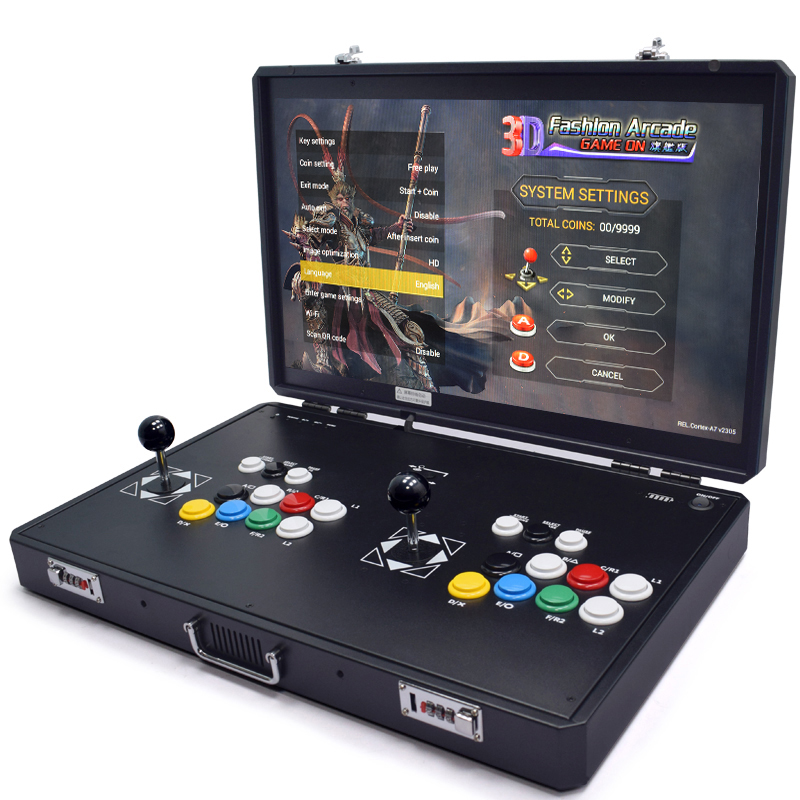 Arcade Games Vending - Pandora H3-LCD Arcade Console, 2 Jogadores