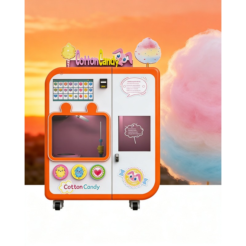 Commercial Vending Machine - Máquina de Venda Automática de Algodão