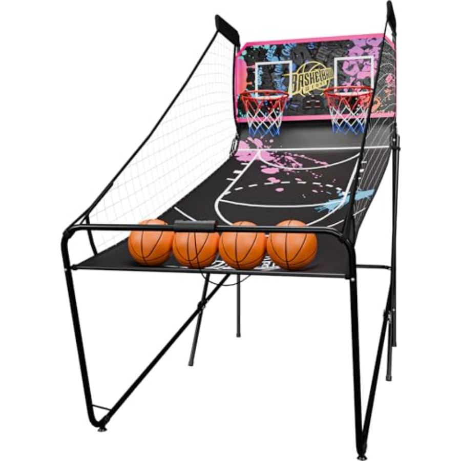 Basketball Arcade Game - Jogo eletrônico de basquete dobrável para
