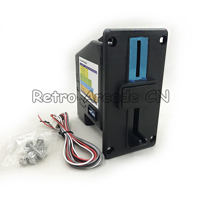 Arcade Vending Machines - Eletrônico Multi Coin Acceptor Roll Down