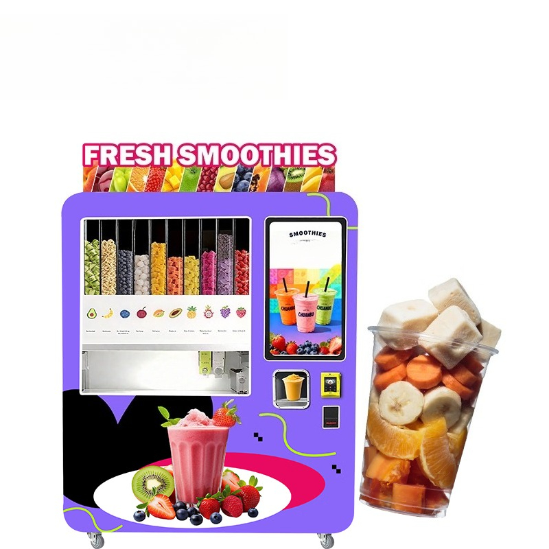 Vending Machine Qr Code - Máquina de Venda Automática de Smoothies