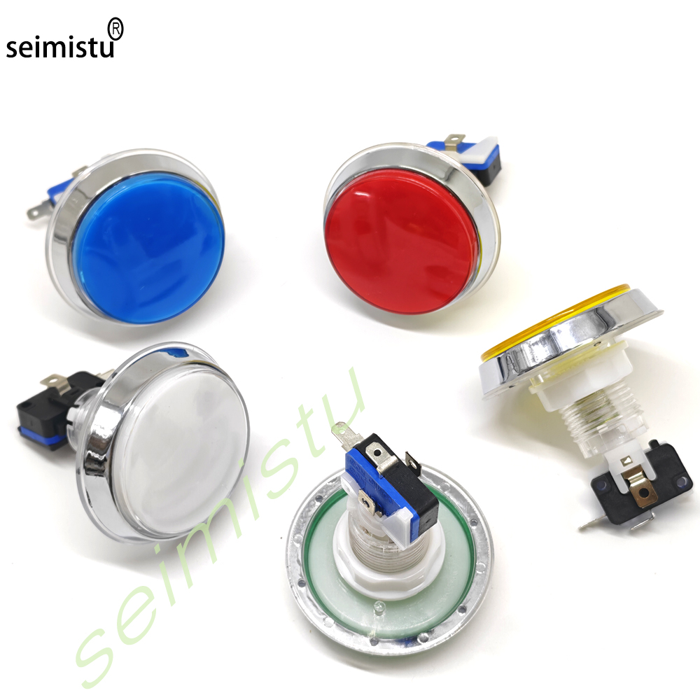 Botão LED Plano Cromado 12V de - Arcade Games And Vending avaliação e preço