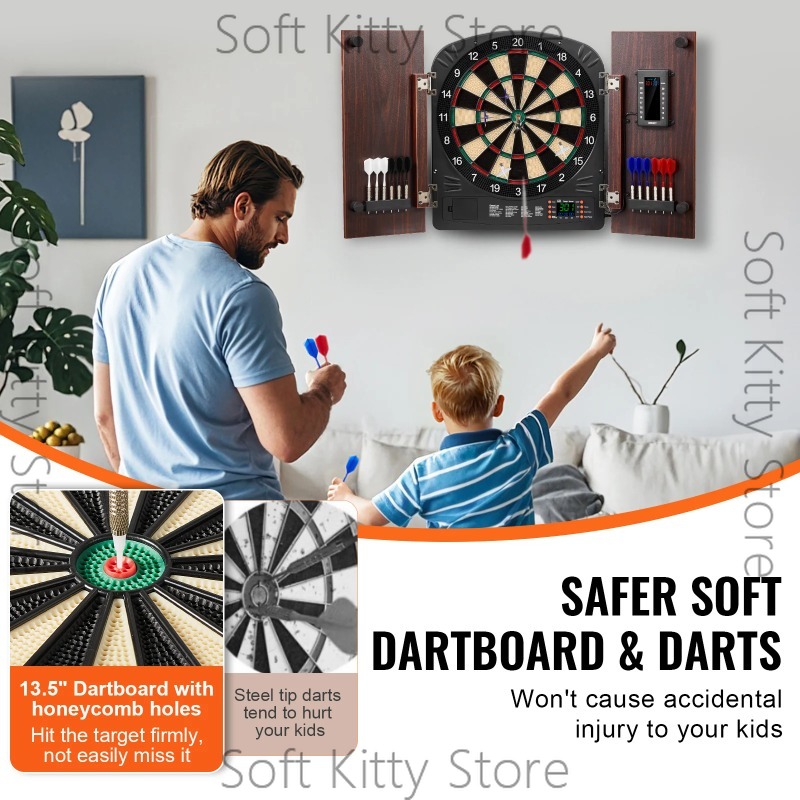 Conjunto de Dartboard e Armári - Electronic Dartboard Cabinet avaliação e preço
