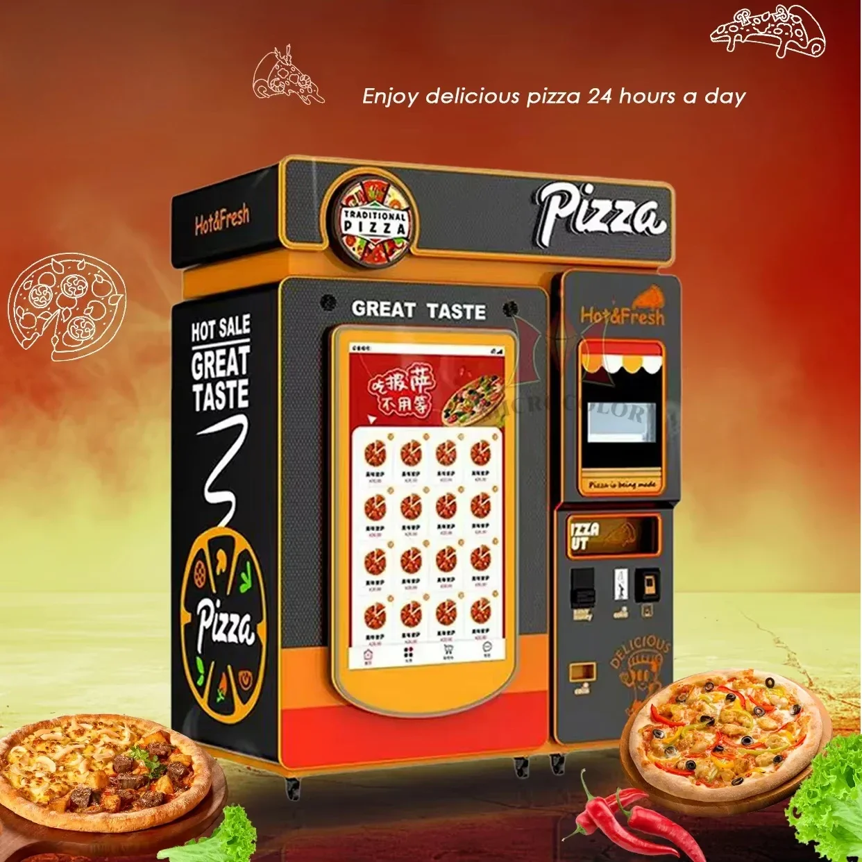 Máquina de Venda Automática de - Commercial Vending Machine avaliação e preço