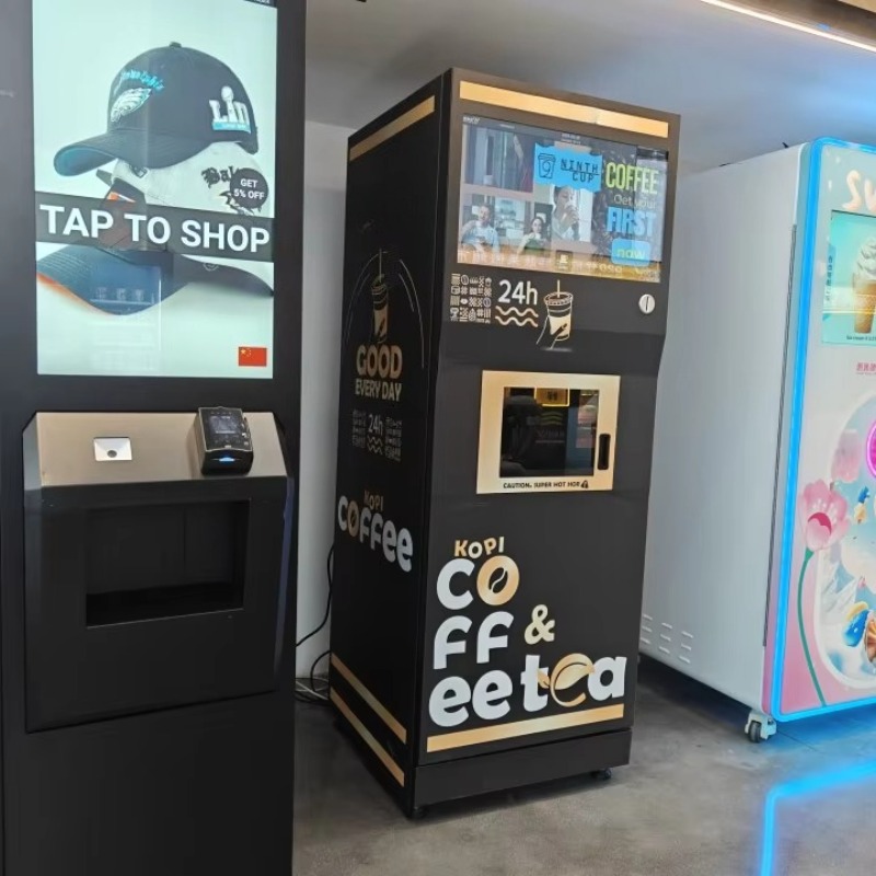 Máquina de Venda Automática de - Vending Machine Qr Code avaliação e preço