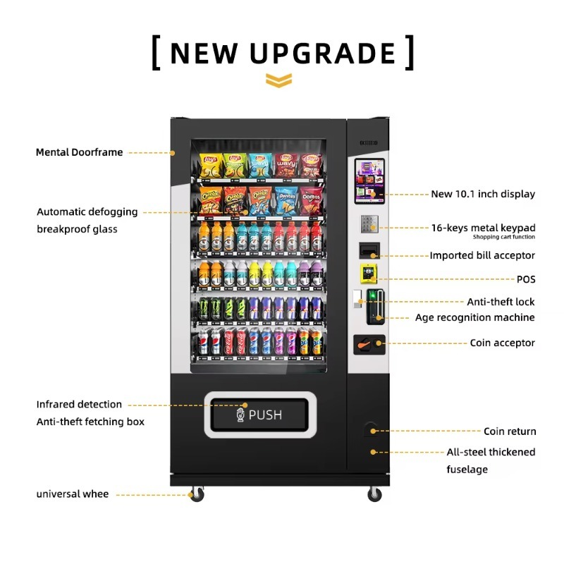 Máquina de Venda Automática de - Vending Machine Qr Code avaliação e preço