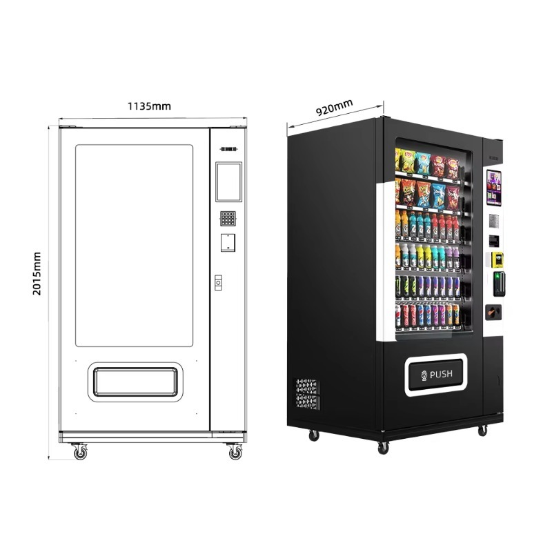 Máquina de Venda Automática de - Vending Machine Qr Code avaliação e preço