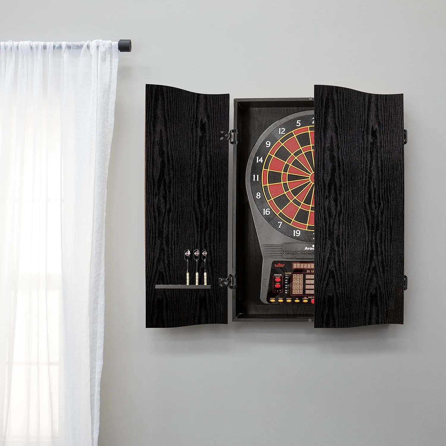 Armário para Dardos CricketPro - Electronic Dartboard Cabinet avaliação e preço