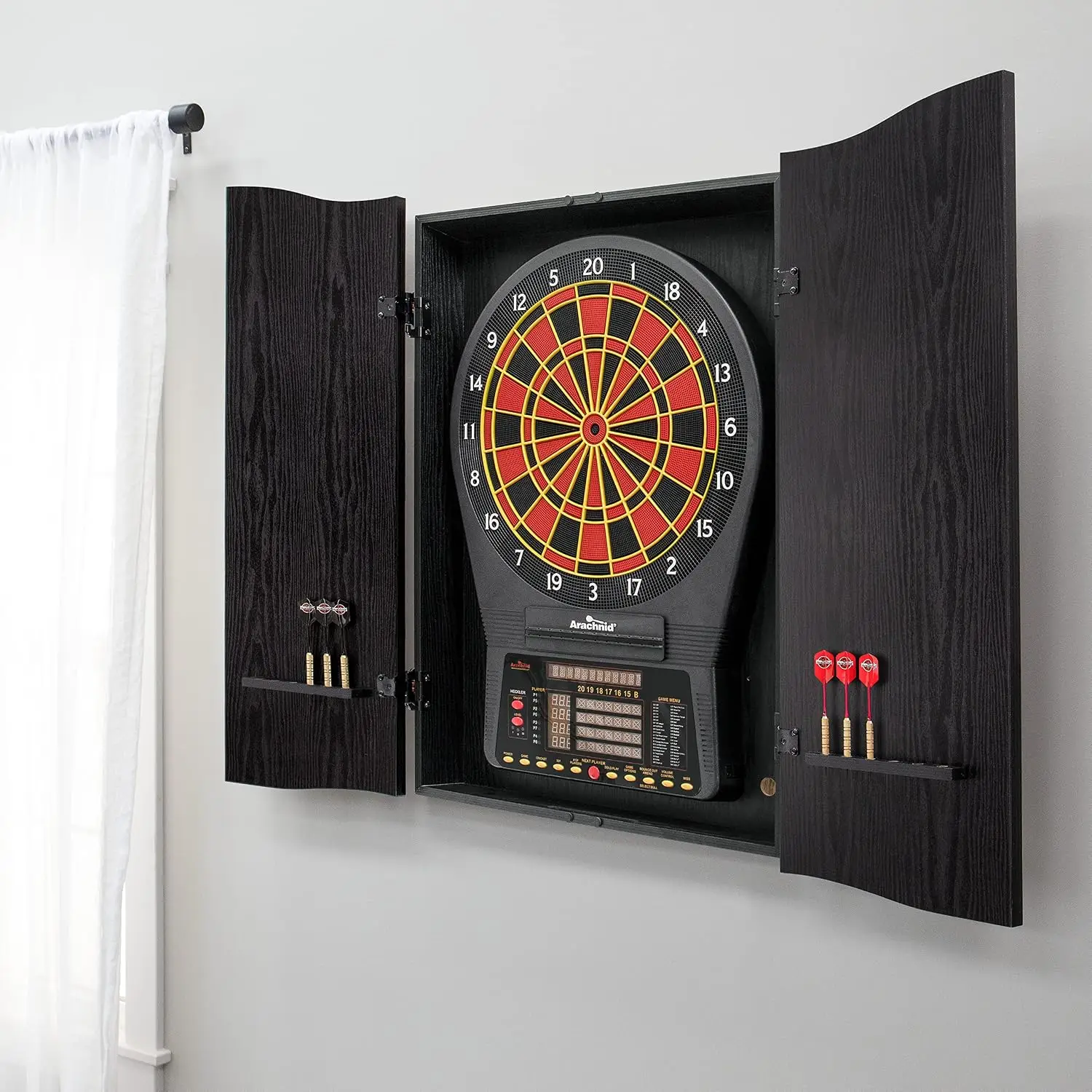 Armário para Dardos CricketPro - Electronic Dartboard Cabinet avaliação e preço