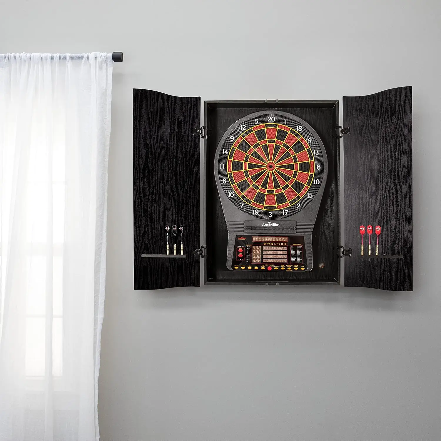 Armário para Dardos CricketPro - Electronic Dartboard Cabinet avaliação e preço