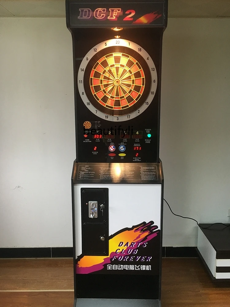 Caixa vertical automática do a - Electronic Dartboard Cabinet avaliação e preço