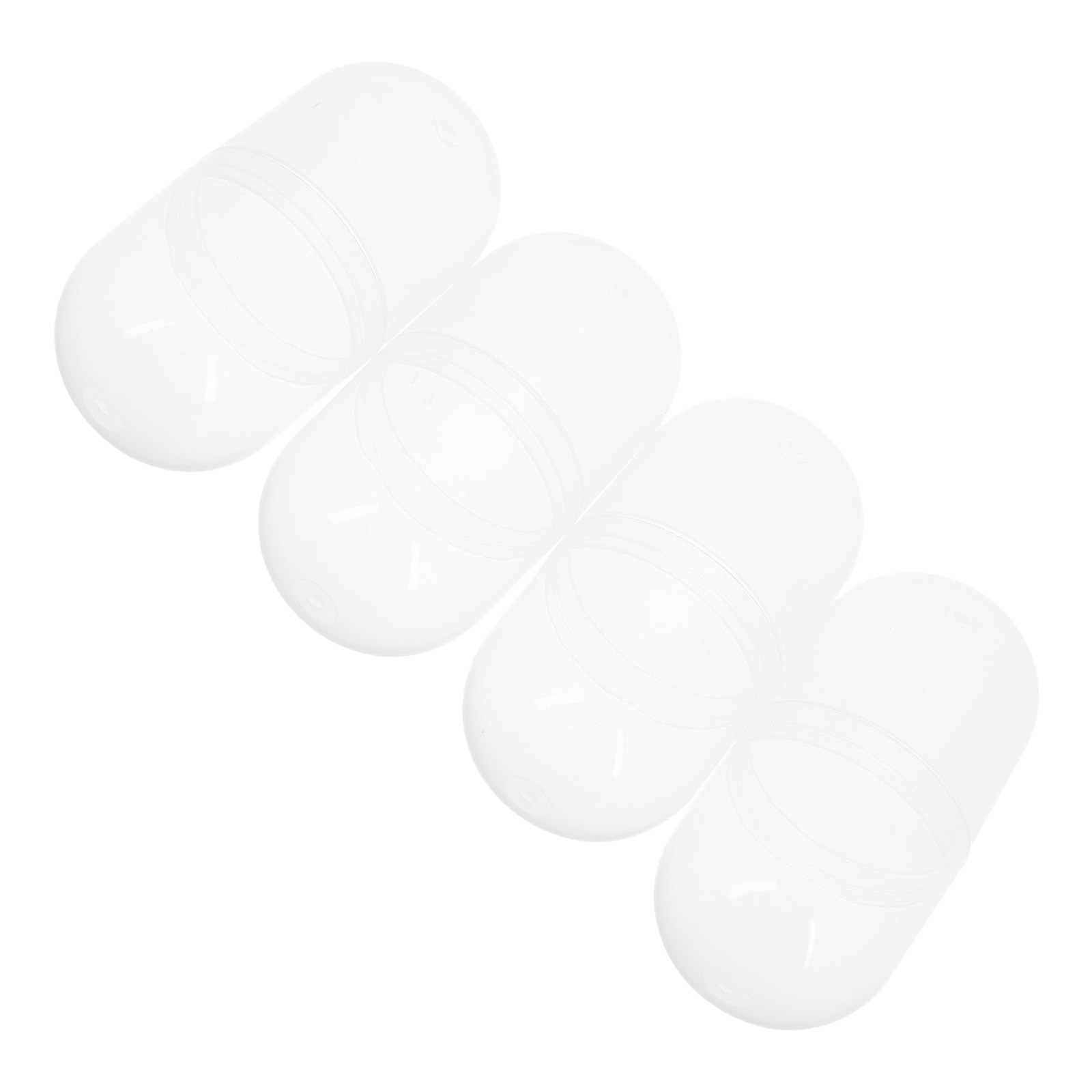 4 Peças de Cápsulas Transparen - Prize Capsule Toy Machine avaliação e preço