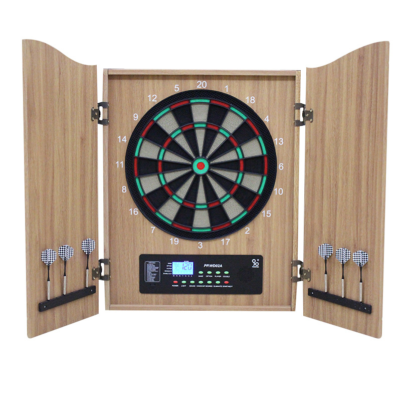 Armário de luxo para dardos el - Electronic Dartboard Cabinet avaliação e preço