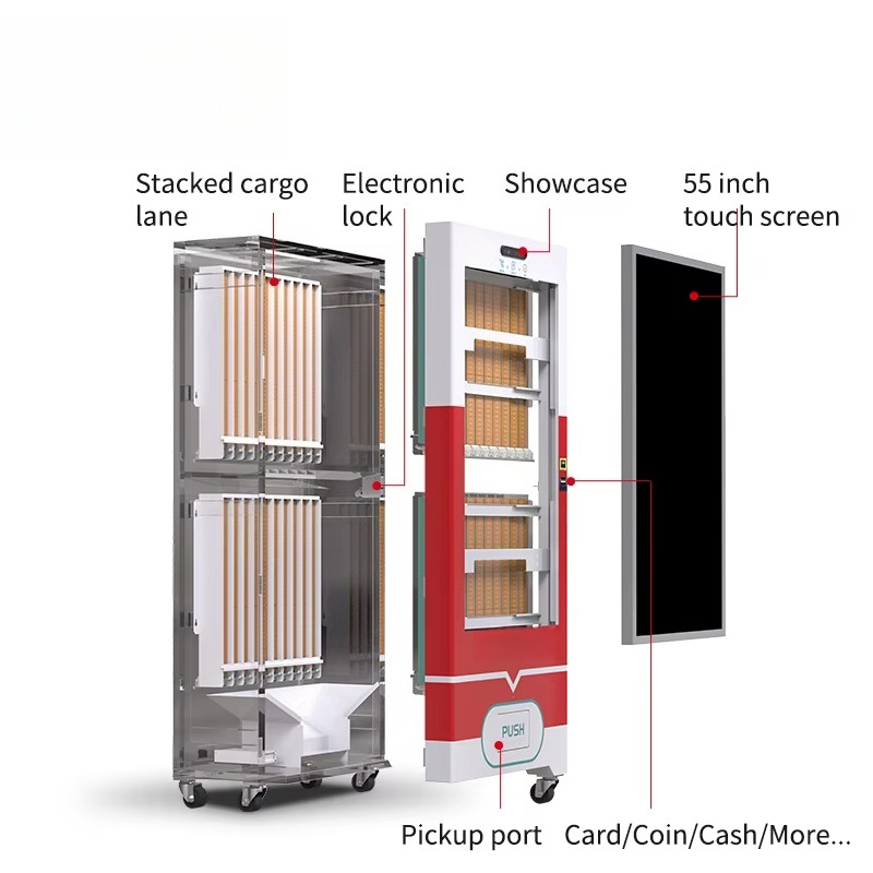 Máquina de Venda Automática de - Vending Machine Qr Code avaliação e preço
